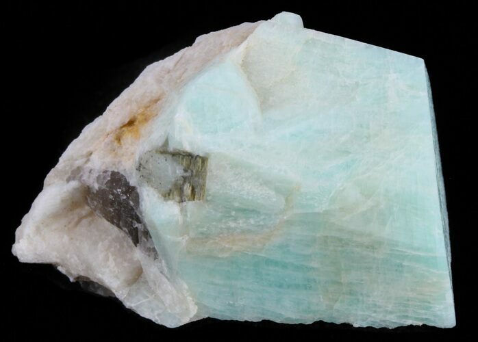 Amazonite Crystal with Smoky Quartz - Colorado #61368